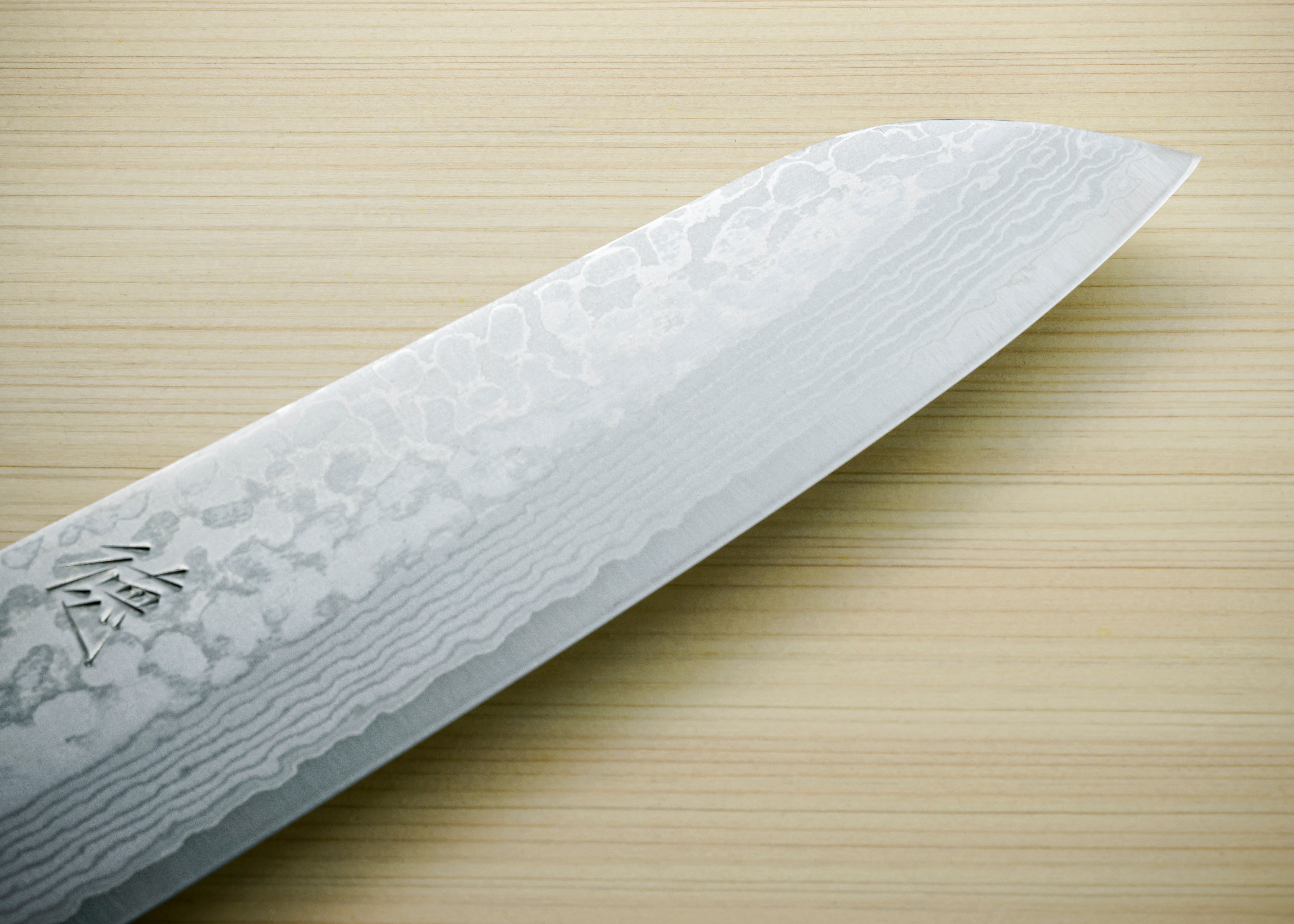 Japan Knife TOKU | Damascus Santoku knife VG10