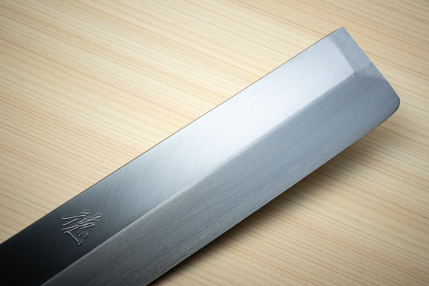 Japan Knife TOKU | Usuba knife White paper 2 steel blade Yew octagonal handle