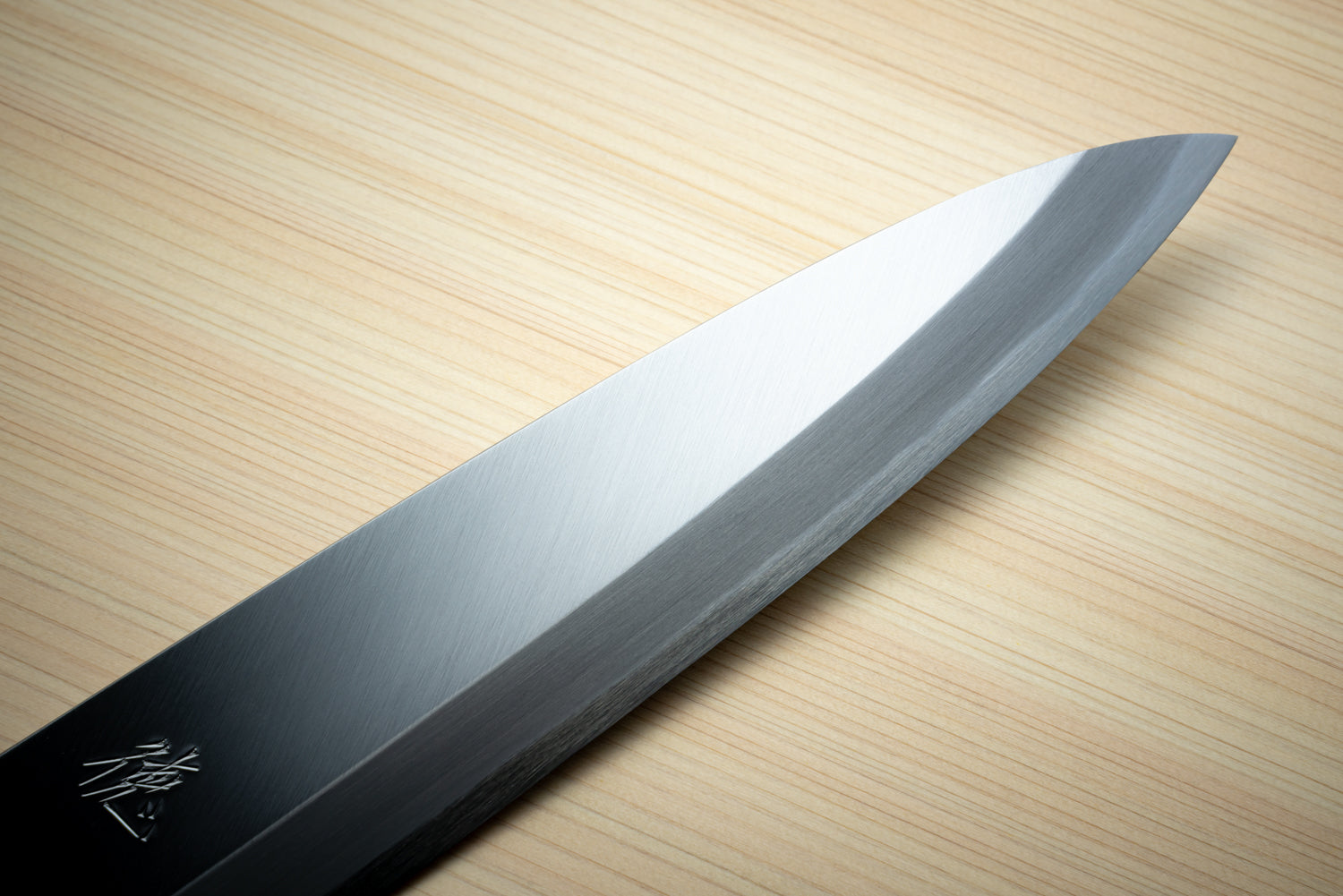 Japan Knife TOKU | Mioroshi knife White paper 2 steel blade Yew octagonal handle
