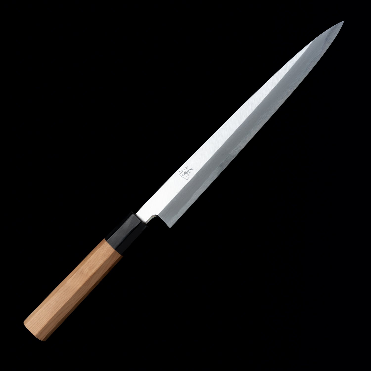 Japan Knife TOKU | Honkasumi Yanagiba knife White paper 2 steel blade Yew octagonal handle