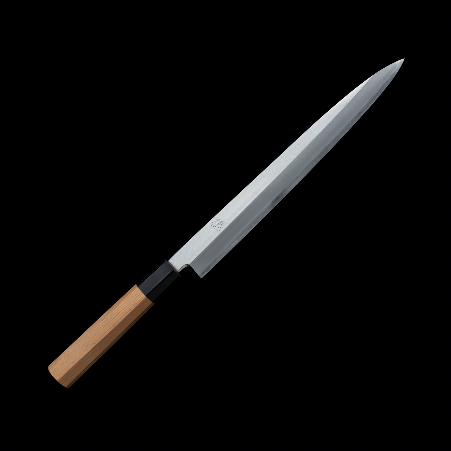 Japan Knife TOKU | Ginsan steel Yanagiba Knife Yew octagonal handle
