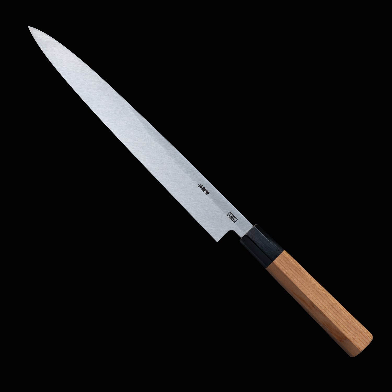 Japan Knife TOKU | Ao Kasumi Yanagiba Knife Blue paper 2 steel blade Yew octagonal handle