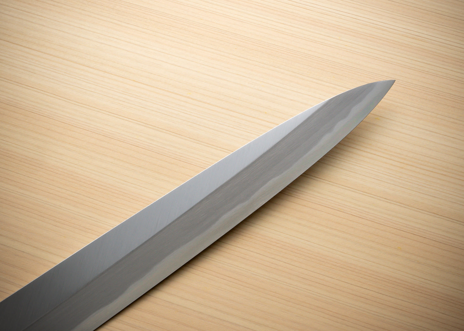 Japan Knife TOKU | Ao Kasumi Yanagiba Knife Blue paper 2 steel blade Yew octagonal handle