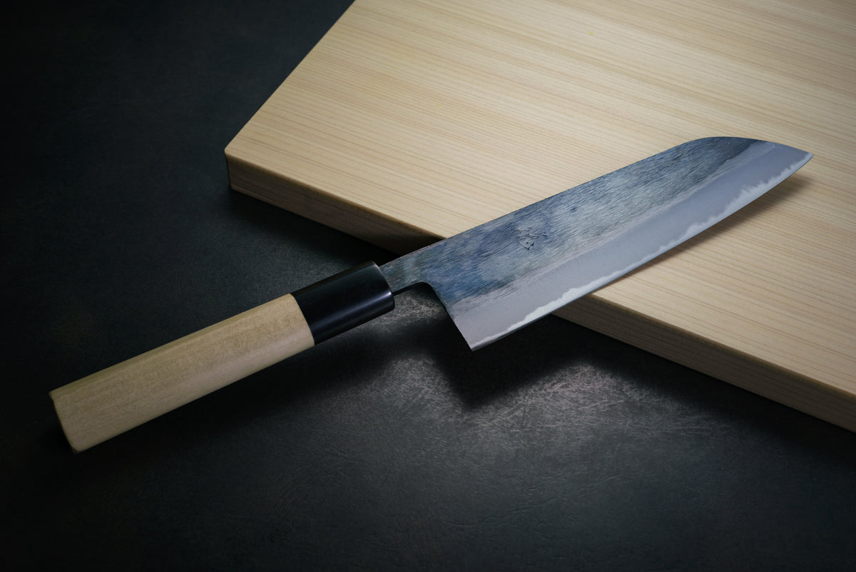 三徳包丁 鎚目鍛造ダマスカス VG10
