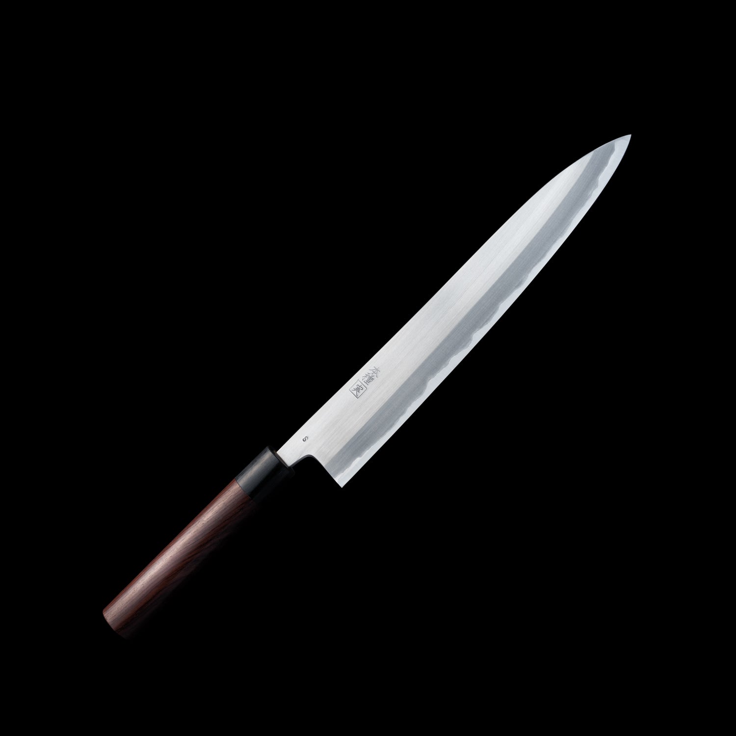 Japan Knife TOKU | Tanegashima Knife, Japanese Chef's Knife, Blue Steel, Rosewood Handle