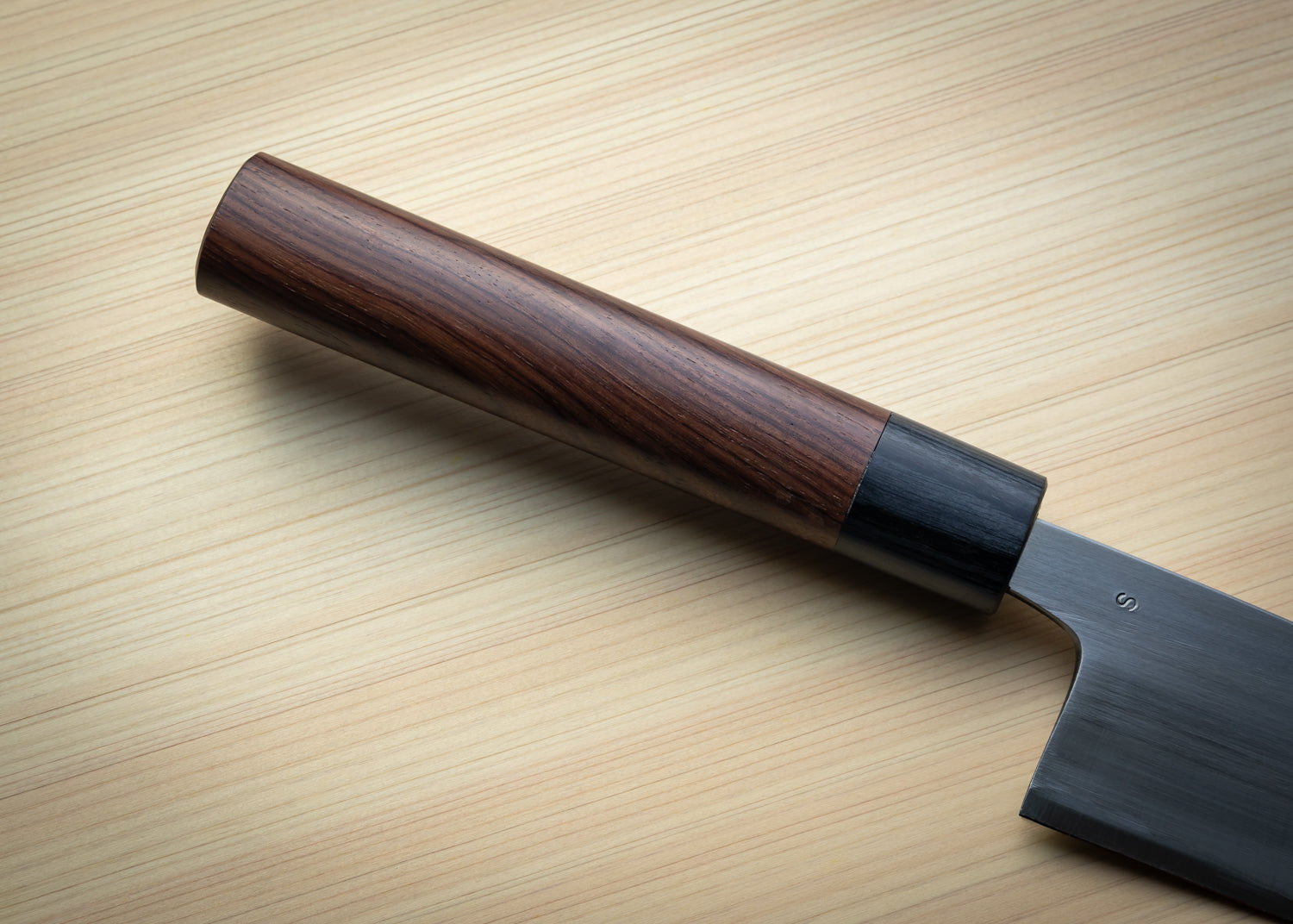 Japan Knife TOKU | Tanegashima Knife, Japanese Chef's Knife, Blue Steel, Rosewood Handle