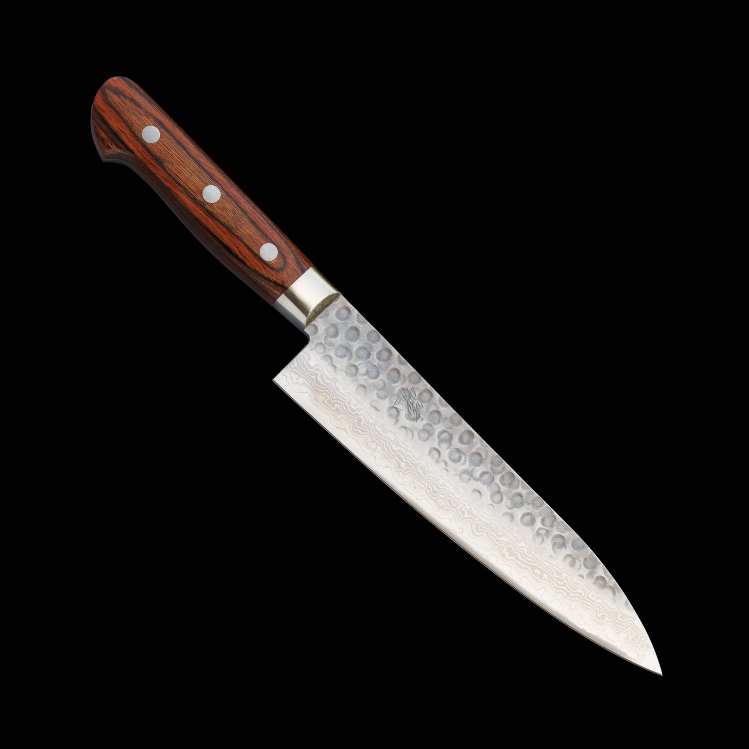 Japan Knife TOKU | Hammered forged Damascus Gyuto knife VG10