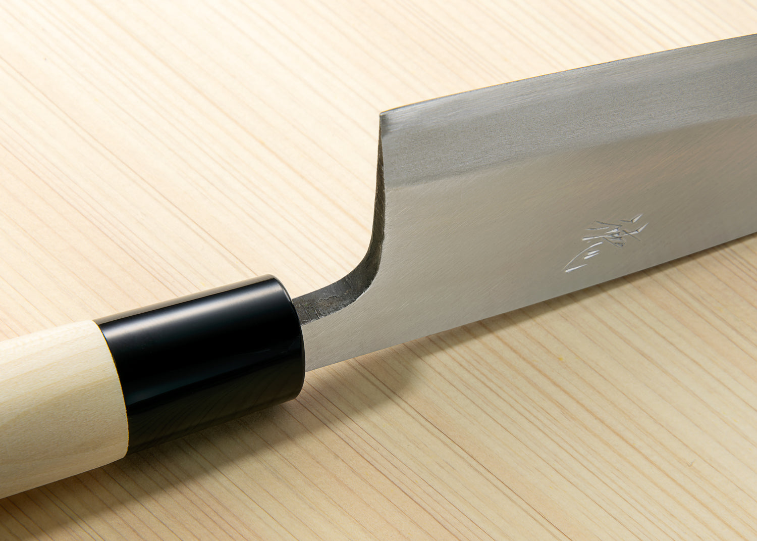 Japan Knife TOKU | Deba knife SK-5 poplar handle left-handed