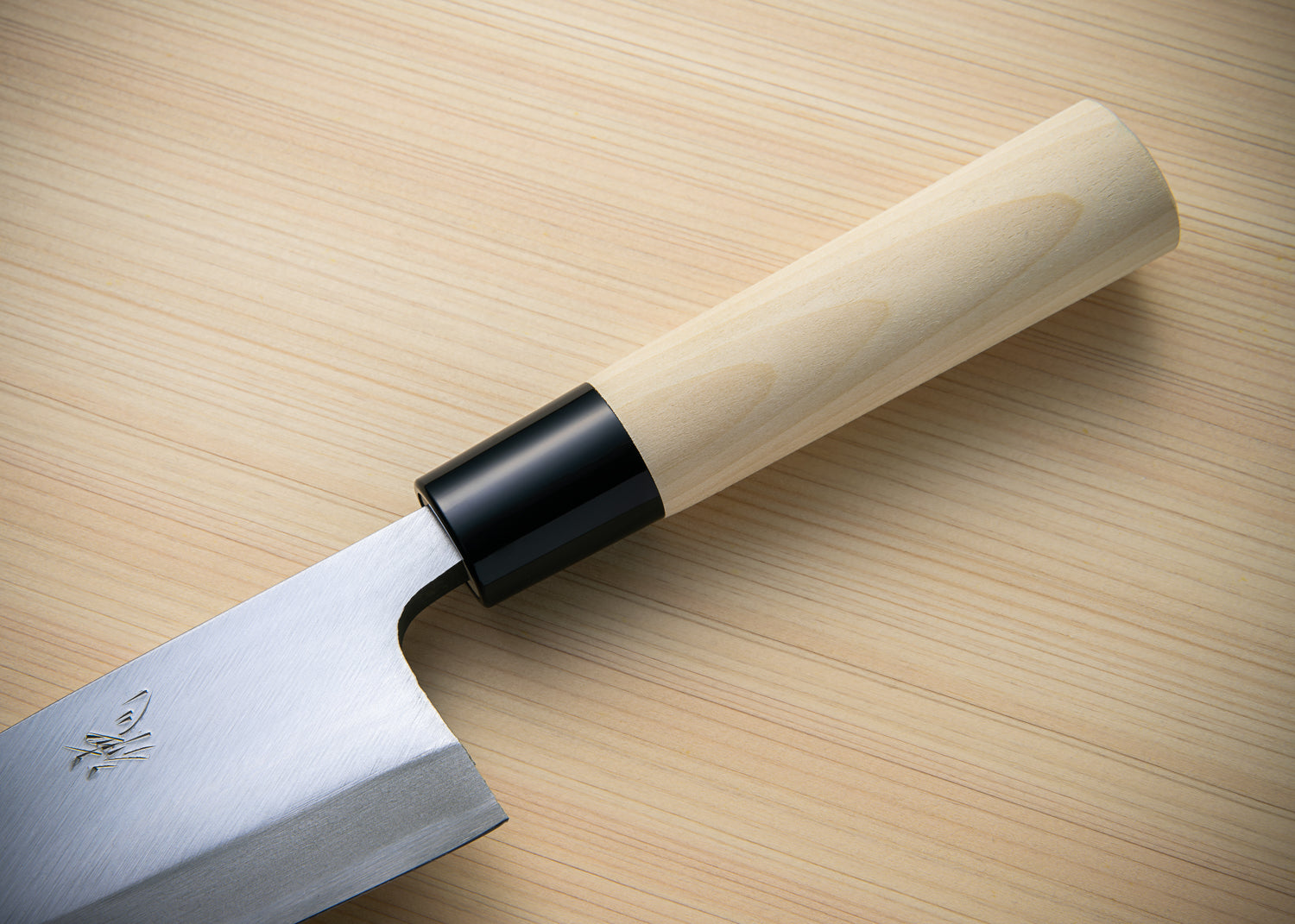 Japan Knife TOKU | Deba knife SK-5 poplar handle left-handed