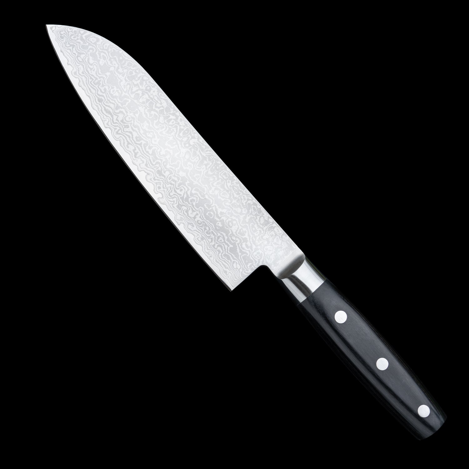 Japan Knife TOKU | Damascus Santoku knife VG10