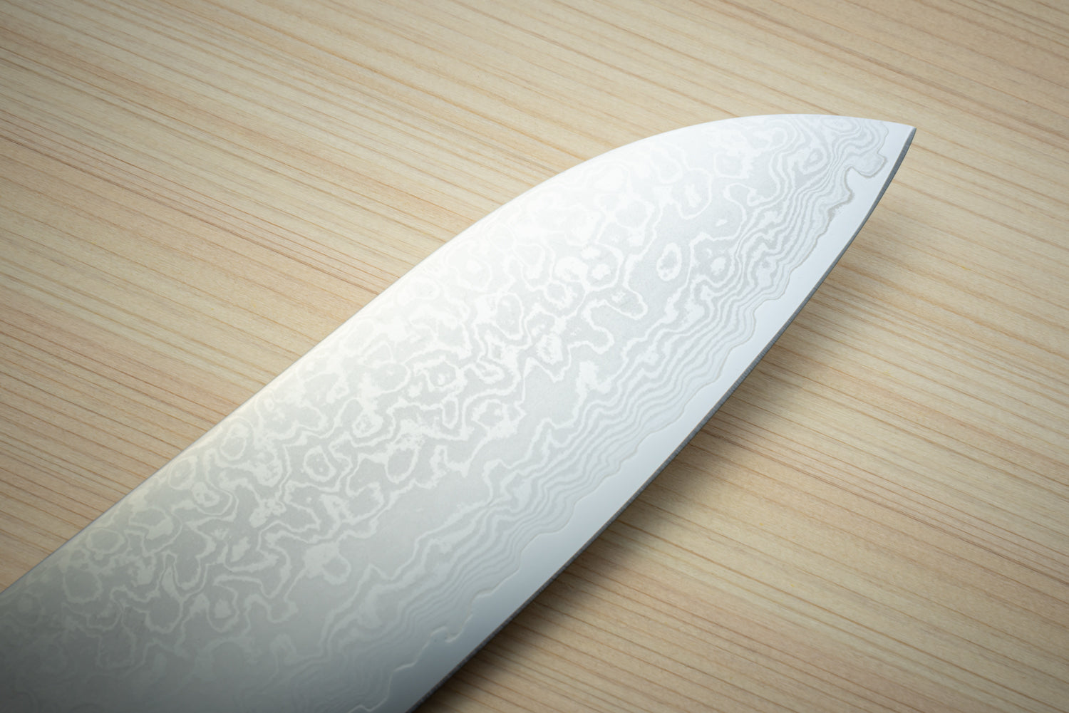 Japan Knife TOKU | Damascus Santoku knife VG10
