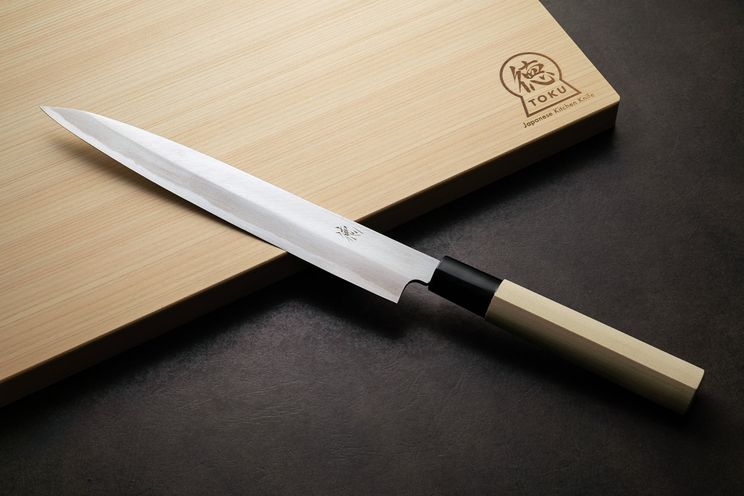 Japan Knife TOKU | Yanagiba knife SK-5 Poplar handle Left-handed
