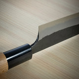 Santoku knife made in Tanegashima, White paper No.1, cherry pattern